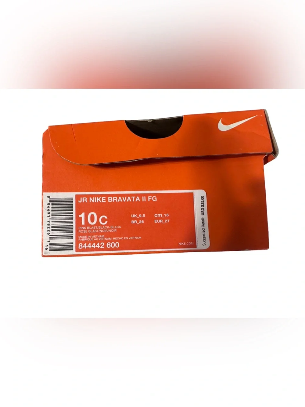 Nike Girls Je Bratava Soccer Cleats